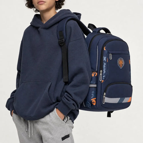 Boys Primary School Backpack - Bertie