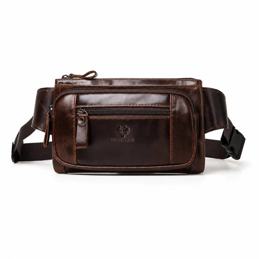 The Sunday Avenue Brown Compact Urban Waist Bag - Felix