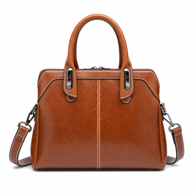 The Sunday Avenue Brown Everyday Compact Handbag - Nora