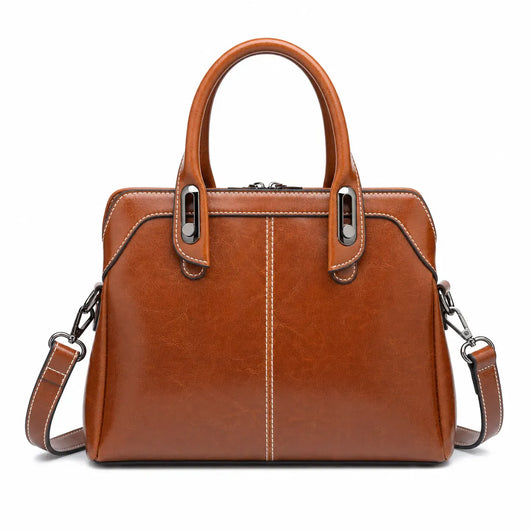 The Sunday Avenue Brown Everyday Compact Handbag - Nora