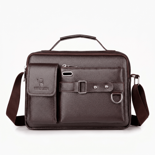 The Sunday Avenue Brown Large Shoulder Bag Everyday - Ethan