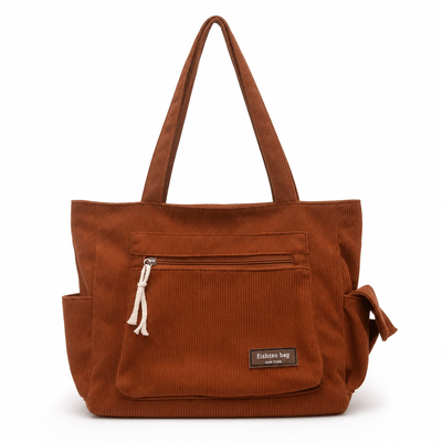 The Sunday Avenue Brown Messenger Bag With Organiser - Vale