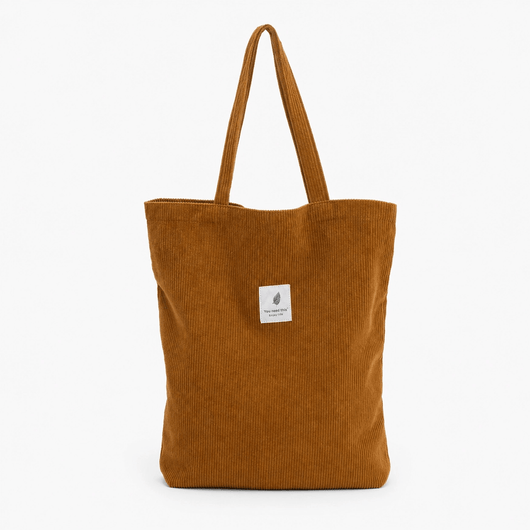 The Sunday Avenue Brown Tote Bag Spacious Organiser - Amelia