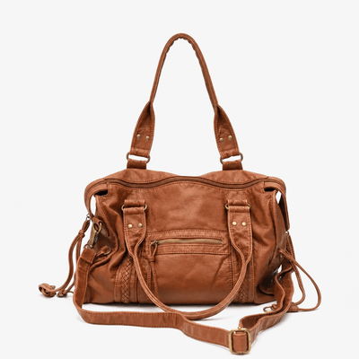 The Sunday Avenue Brown Vintage Handbag Everyday - Lydia: Daily Delight