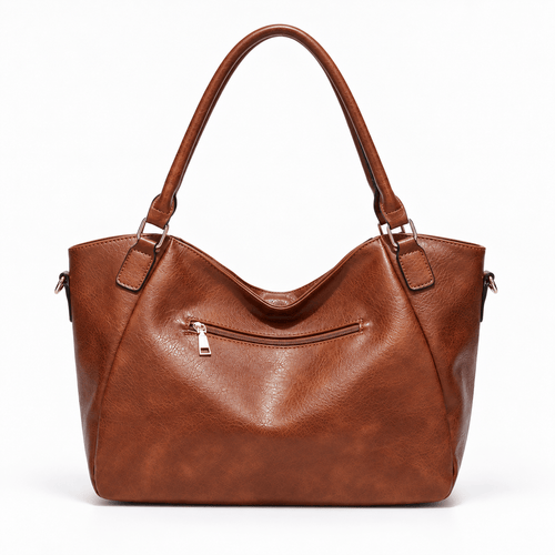 Whipstitch Fringe Tote Bag with Tassel Charm - Zora
