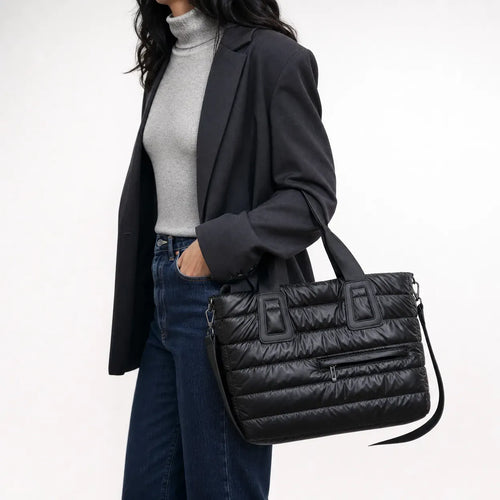 Cabin-Approved Travel Shoulder Bag - Finch