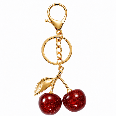 Cherry Charm Bag Accessory