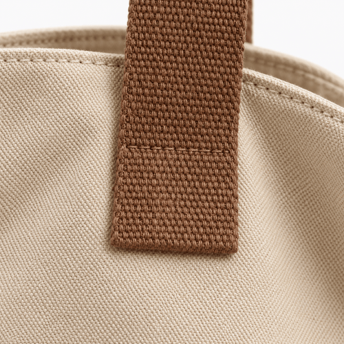 Structured Canvas Tote Bag for 15.6" Laptops - Honora
