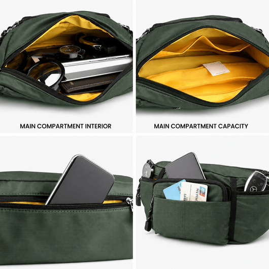 The Sunday Avenue Compact Urban Waist Bag - Rupert