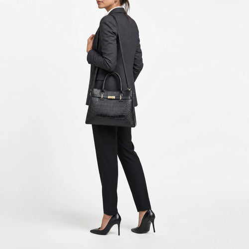 Crocodile Effect Handbag - Viveca
