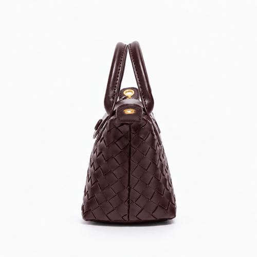 Woven Mini Crossbody Bag with Top Handles - Eloise