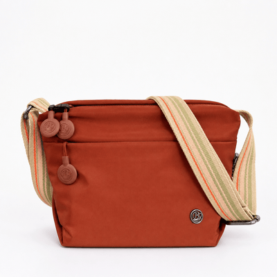 The Sunday Avenue Dark Red Compact Travel Bum Bag - Quinn