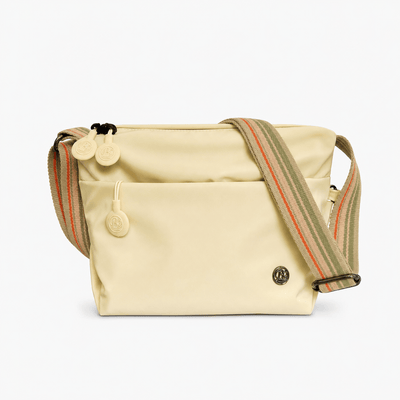 The Sunday Avenue Ecru Compact Travel Bum Bag - Quinn