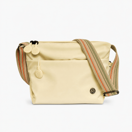 The Sunday Avenue Ecru Compact Travel Bum Bag - Quinn