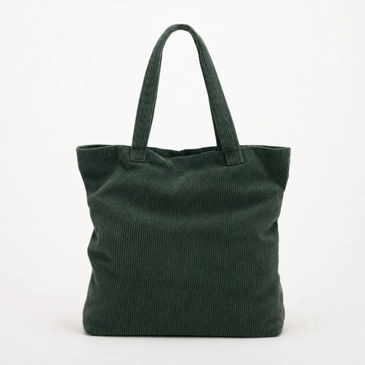The Sunday Avenue Green Tote Bag Spacious Organiser - Amelia