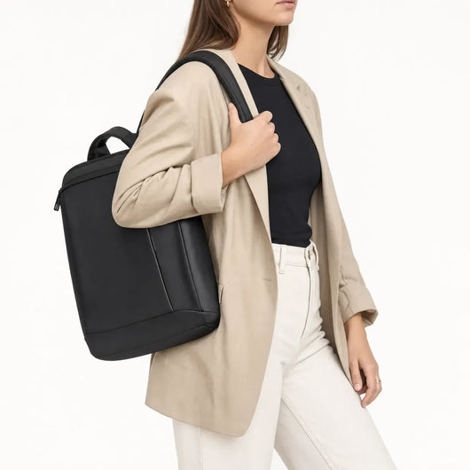 The Sunday Avenue Grey Laptop Backpack Work Travel - Jude