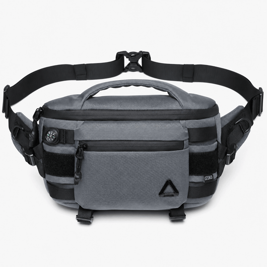 The Sunday Avenue Grey Men's Compact Utility Bag - Oscar Everyday