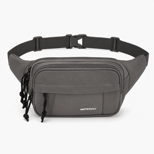 The Sunday Avenue Grey Organised Everyday Bum Bag - Callum