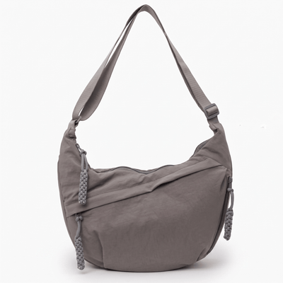 The Sunday Avenue Grey Oversize Travel Bum Bag - Perry