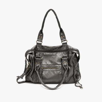 The Sunday Avenue Grey Vintage Handbag Everyday - Lydia: Daily Delight