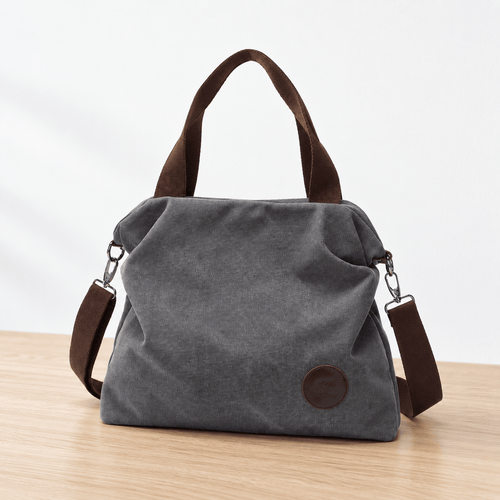 Canvas Convertible Shoulder Bag - Constance