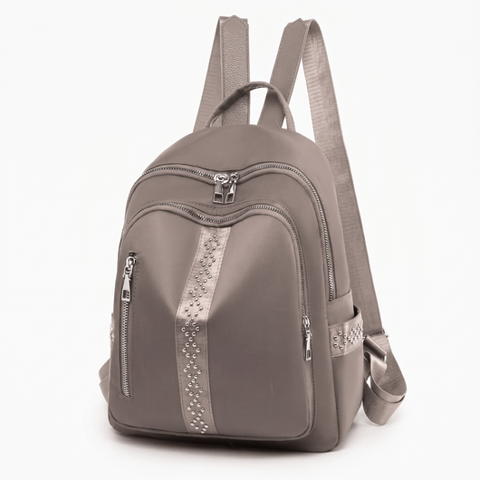The Sunday Avenue Khaki Lightweight City Backpack - Queenie
