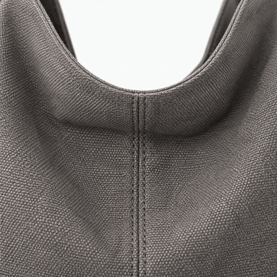 The Sunday Avenue Khloe Grey Canvas Convertible Shoulder Bag and Backpack