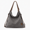 Canvas Convertible Shoulder Bag and Backpack - Cara