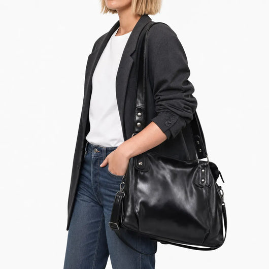 The Sunday Avenue Large Shoulder Work Bag - Fiona