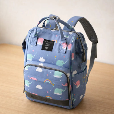 The Sunday Avenue Large Waterproof Diaper Bag - Primrose
