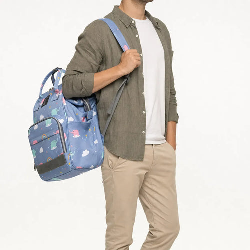 Large Waterproof Diaper Bag - Primrose