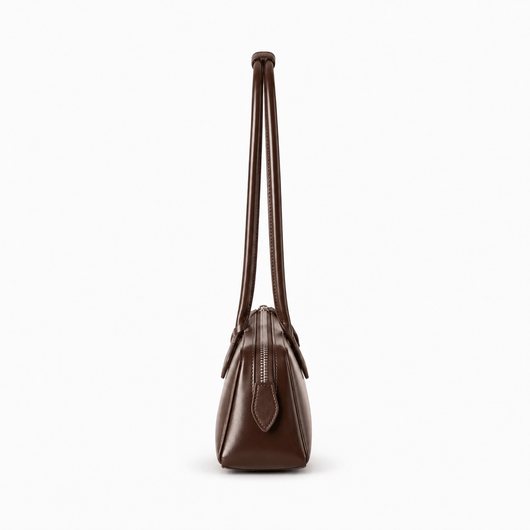 The Sunday Avenue Libra Covenette Brown Elongated Shoulder Bag