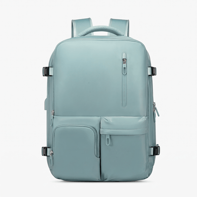 The Sunday Avenue Light blue Spacious Work Backpack - Kitty