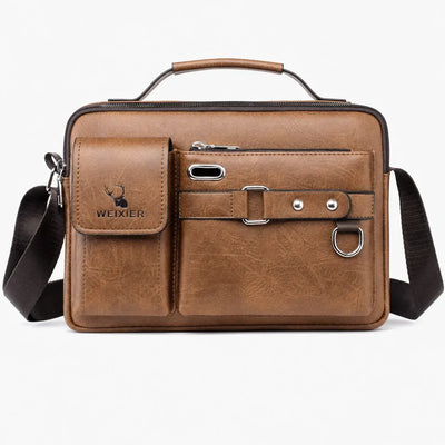 The Sunday Avenue Light Brown Large Shoulder Bag Everyday - Ethan