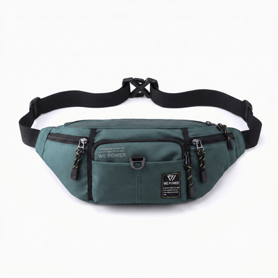 The Sunday Avenue Light Green Compact Urban Waist Bag - Rupert