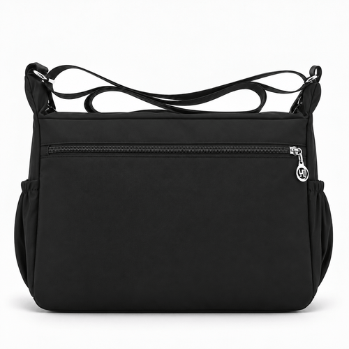 Nylon Multi-Pocket Shoulder Bag - Hermione