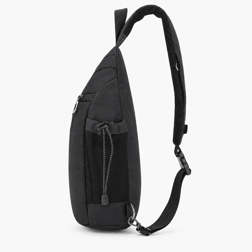 Men's Nylon Sling Bag with Anti-Theft Pocket - Marcella