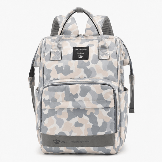 The Sunday Avenue Military Large Waterproof Diaper Bag - Primrose