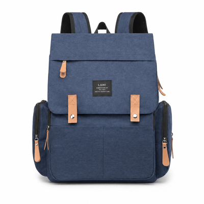 The Sunday Avenue Navy Insulated Diaper Backpack - Aurelia