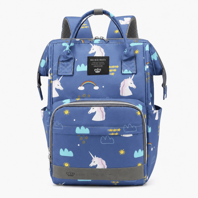 The Sunday Avenue Navy Large Waterproof Diaper Bag - Primrose