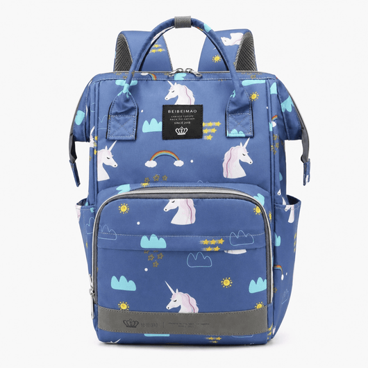 The Sunday Avenue Navy Large Waterproof Diaper Bag - Primrose