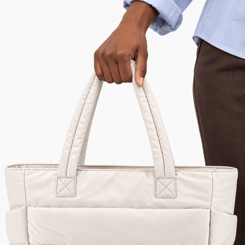 Quilted Puffer Tote Bag - Ottoline