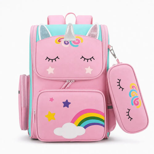 Girls Unicorn School Bag - Reggie
