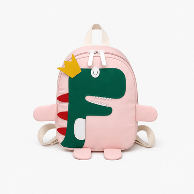 The Sunday Avenue Pink Kids Embroidered Backpack - Georgie