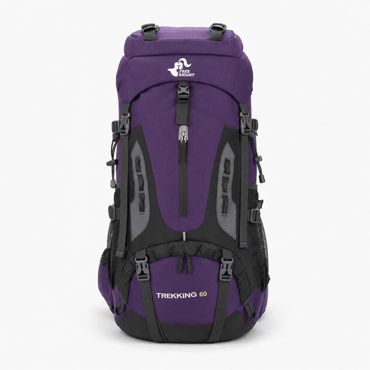 The Sunday Avenue Purple Large Capacity Hiking Backpack - Miles