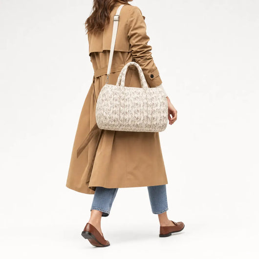 The Sunday Avenue Quilted Floral Diaper Bag - Eleanor