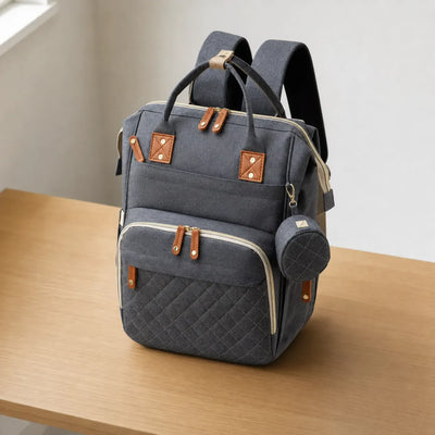 The Sunday Avenue Quilted Maternity Backpack - Rowena