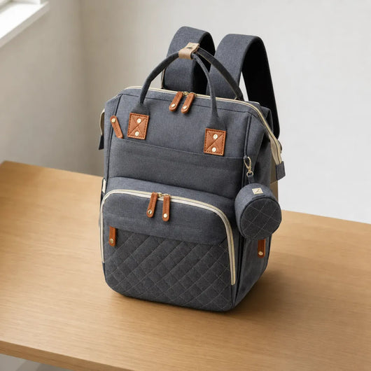 The Sunday Avenue Quilted Maternity Backpack - Rowena