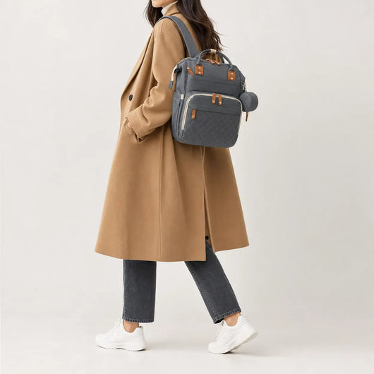 The Sunday Avenue Quilted Maternity Backpack - Rowena