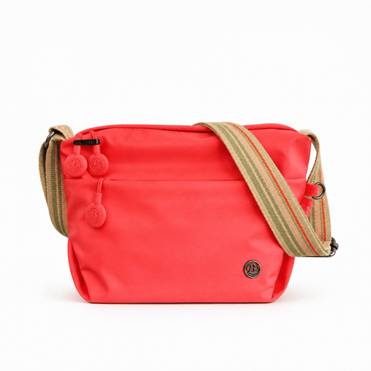 The Sunday Avenue Red Compact Travel Bum Bag - Quinn